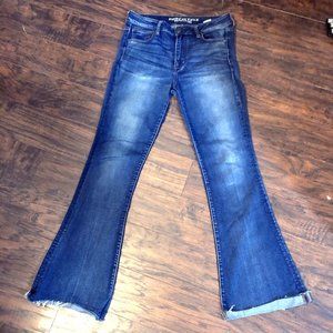 American Eagle Hi Rise Slim Flare Jeans Size 10